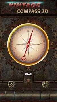 Vintage Compass App for Android: Find True North screenshot 2