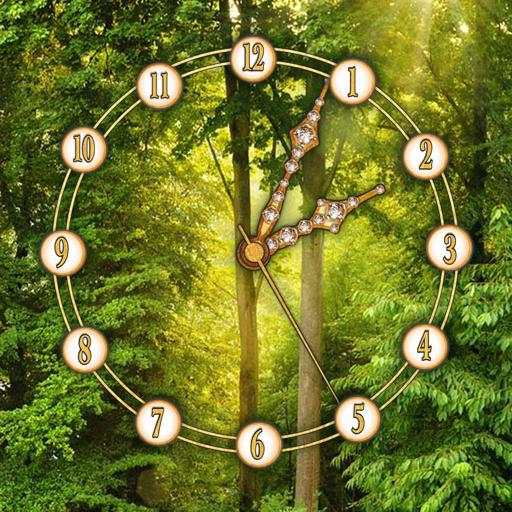 Forest Clock Live Wallpaper 1.2