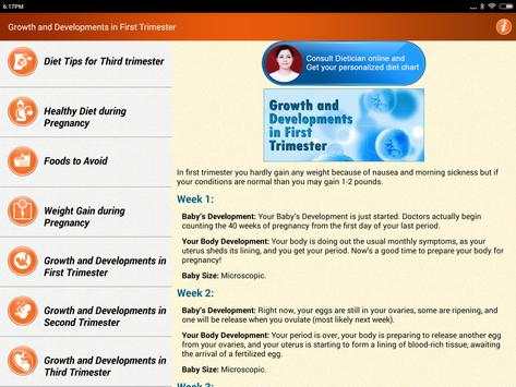 Pregnancy Care Healthy Diet & Nutrition Foods Help screenshot 14