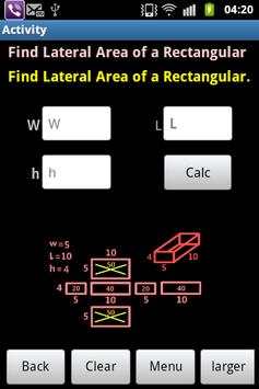 Geometry Calculator Formulas скриншот 5