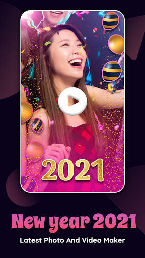 New year video maker, photo video maker 2021 screenshot 2
