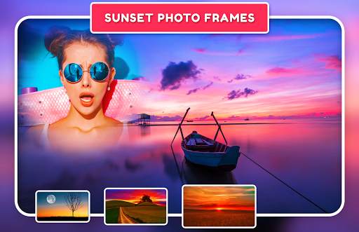 Sunset Photo Frames स्क्रीनशॉट 3