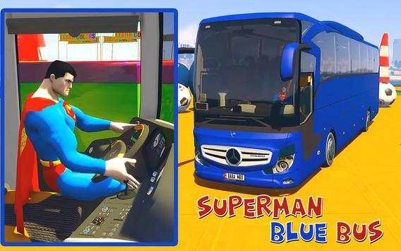 Superheroes Bus Racing Simulator screenshot 1