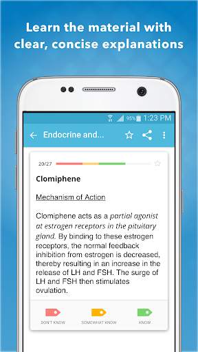 USMLE Pharmacology Flashcards 3 تصوير الشاشة