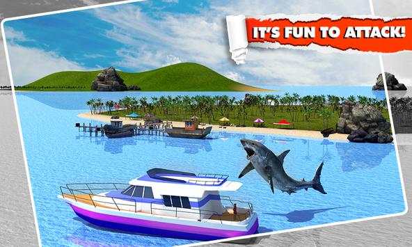 Angry Shark Simulator 3D screenshot 2