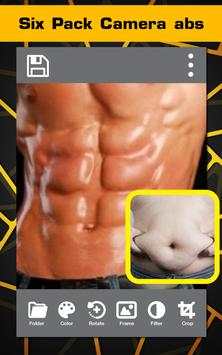 Selfie Six Pack Camera abs screenshot 3