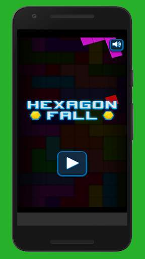 Hexagon Fall Physic Game screenshot 5