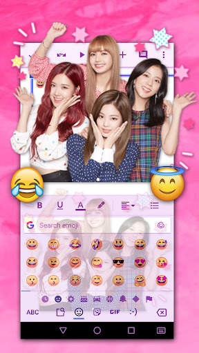 Black Pink Keyboard: KPOP स्क्रीनशॉट 6