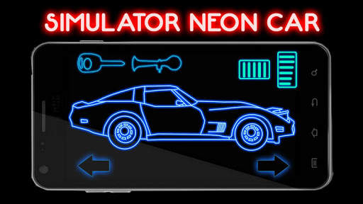 Simulator Neon Car screenshot 3