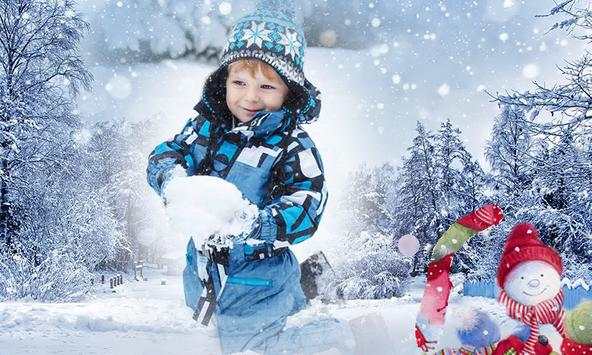Snowfall Photo Frames screenshot 3