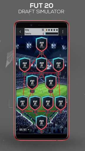 Draft 21 simulator screenshot 2