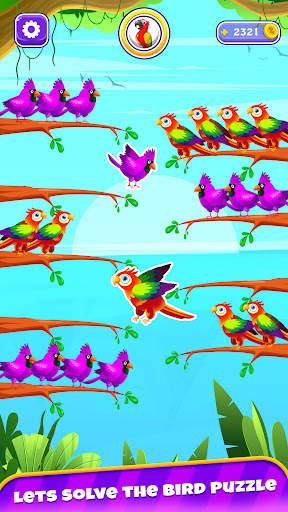 Color Bird Sort Puzzle Games screenshot 4