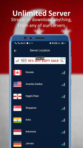 Singapore VPN - Secure and Fast VPN screenshot 4