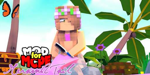 MCPE Mermaid and Tail MOD screenshot 3
