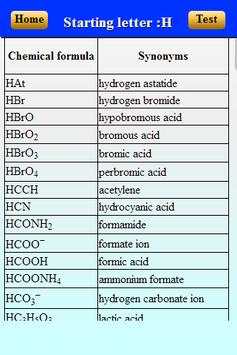 Chemistry formulas screenshot 8