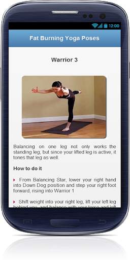 Belly Fat Burning Yoga Workout screenshot 5