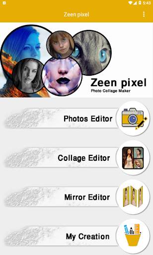 Zeen pixel Photos Effect maker. screenshot 1