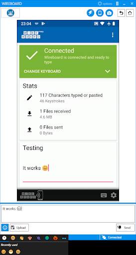Remote Keyboard screenshot 2