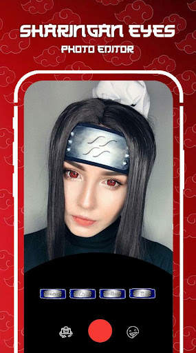Sharingan Eyes Camera screenshot 1