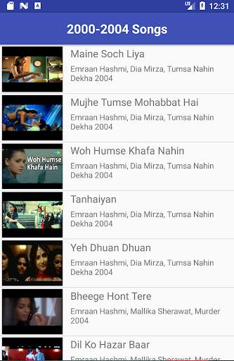 Emraan Hashmi Video Songs Lyrics screenshot 3