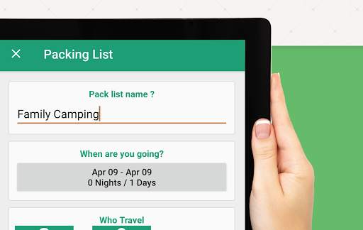 Simple Travel Packing List App screenshot 8
