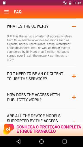 Oi WiFi screenshot 3