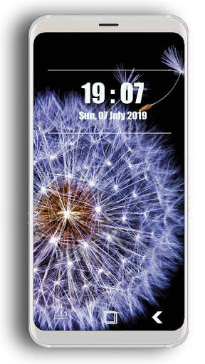 Black Flowers Wallpaper screenshot 3