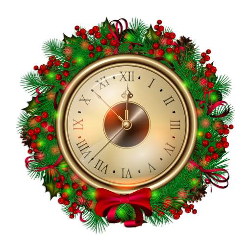 Christmas Clocks Wallpaper 2.2.1