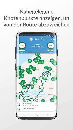 Fahrradnetz - routen-App screenshot 4