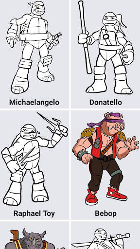 How to draw TMNT screenshot 2
