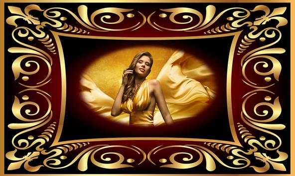 Golden Photo Frames screenshot 2