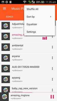 Music Player 5 تصوير الشاشة