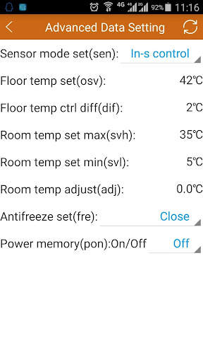 rm heat wifi  remote screenshot 4