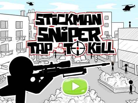 Stickman sniper : Tap to kill screenshot 10
