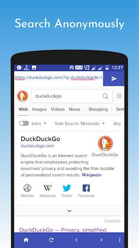 Fast & Secure Browser with Inbuilt VPN screenshot 2