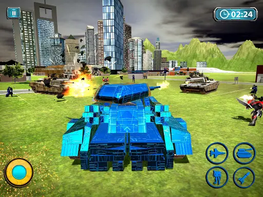 Transform Robot Action Game screenshot 14