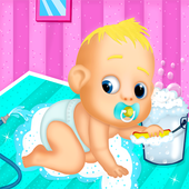 Baby Cleaning  House icon