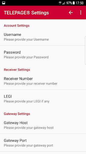 TELEPAGE® APP screenshot 4