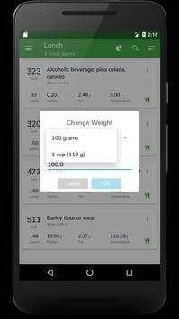 Food Calories screenshot 7
