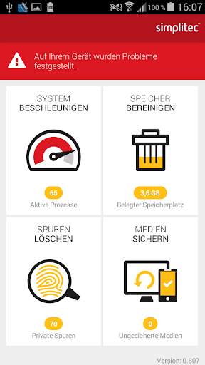 simpli Clean Mobile  - BOOSTER & CLEANER screenshot 2