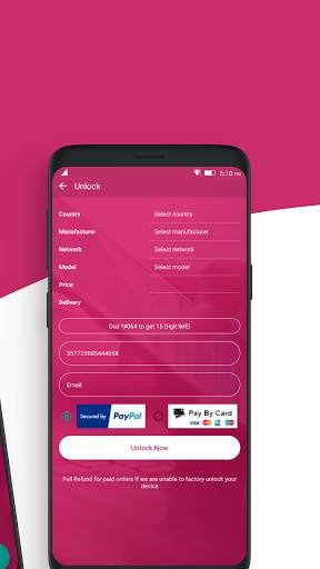 FREE LG Cellphone Unlock - Mobile SIM IMEI Unlock screenshot 3