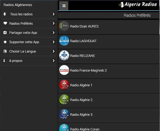 Algeria Radios FM/AM/WEBRADIO screenshot 9