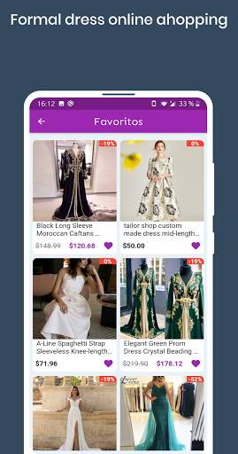 formal dresses for women shopping online app screenshot 7