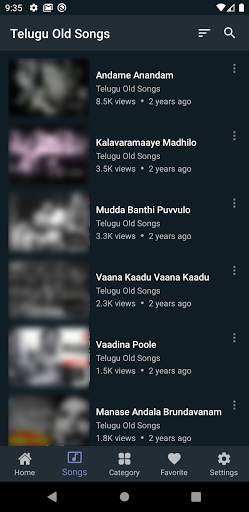 Telugu Old Songs screenshot 7