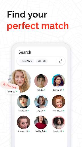 Kismia - Meet Singles Nearby screenshot 2