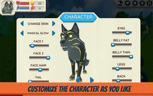 Wolf Simulator: Wild Animals 3 screenshot 5