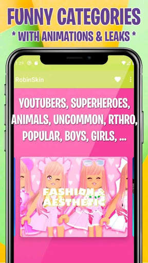 My Free Robux Roblox Skins Inspiration – RobinSkin screenshot 3
