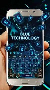 Blue Technology Keyboard screenshot 2