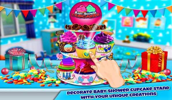 Baby Shower Cupcake Maker Game screenshot 10