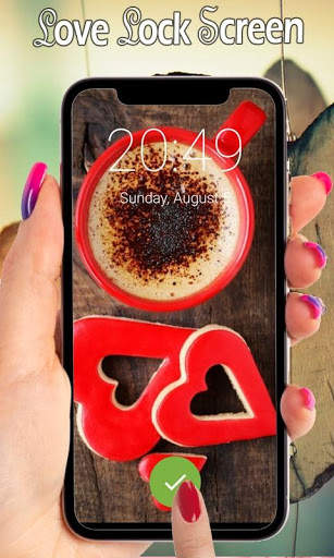 Love Lock screen HD Love Hearts wallpapers pattern 8 تصوير الشاشة